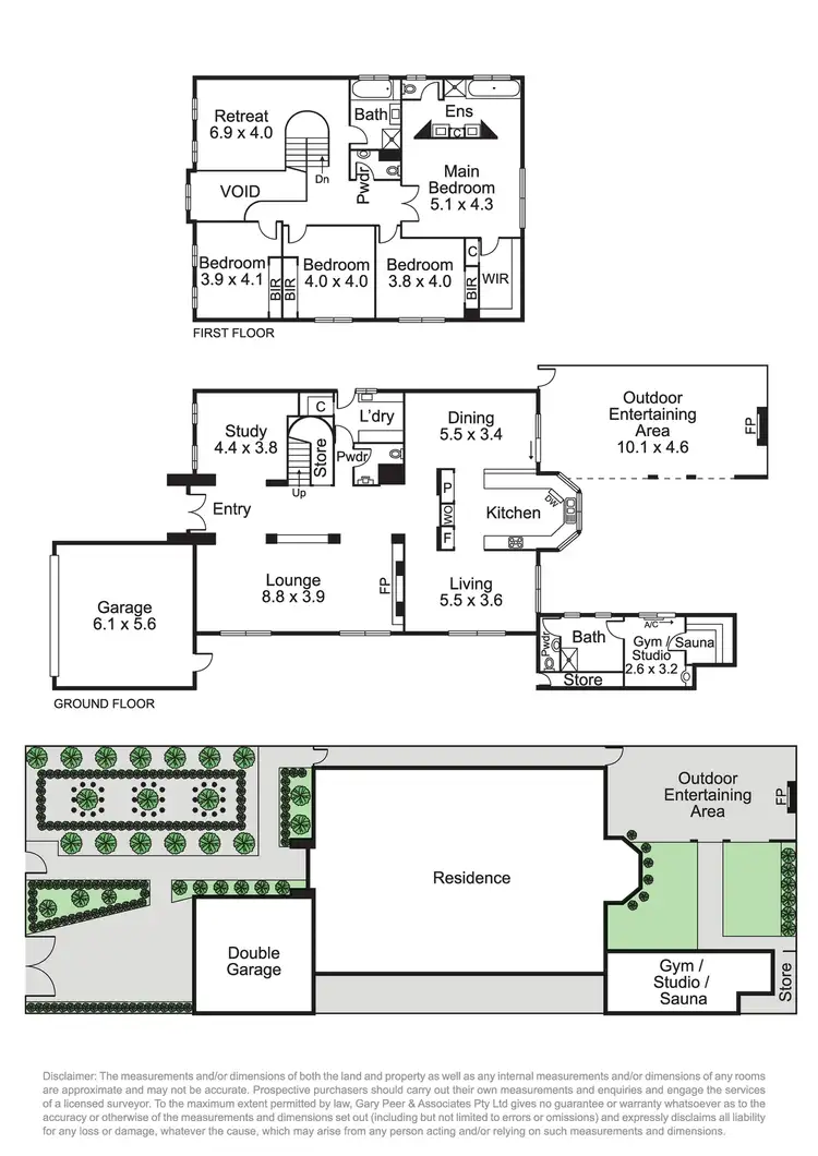 Floorplan of Homely house listing, 61 Narrawong Road, Caulfield South VIC 3162