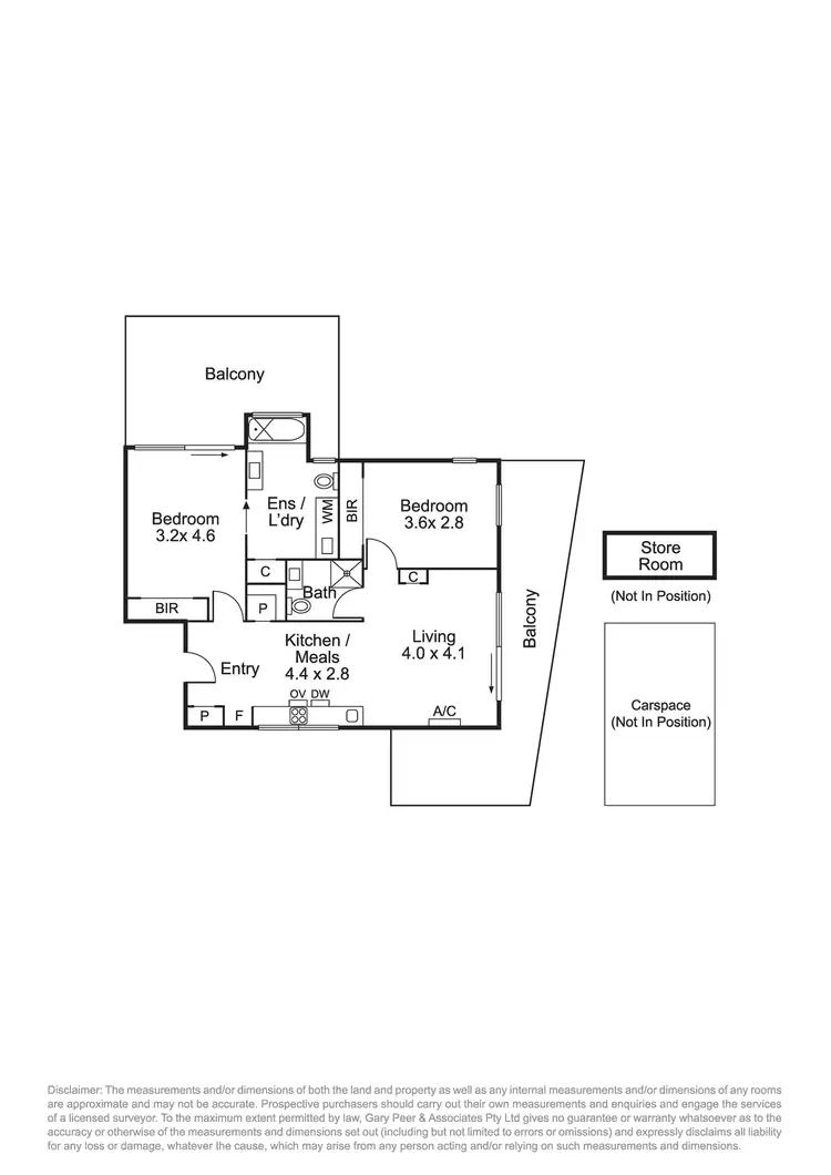 Floorplan of Homely apartment listing, 15/400 Dandenong Road, Caulfield North VIC 3161