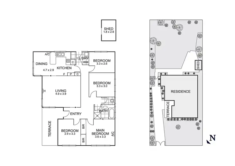 Floorplan of Homely house listing, 34 Tarongo Drive, Aspendale VIC 3195