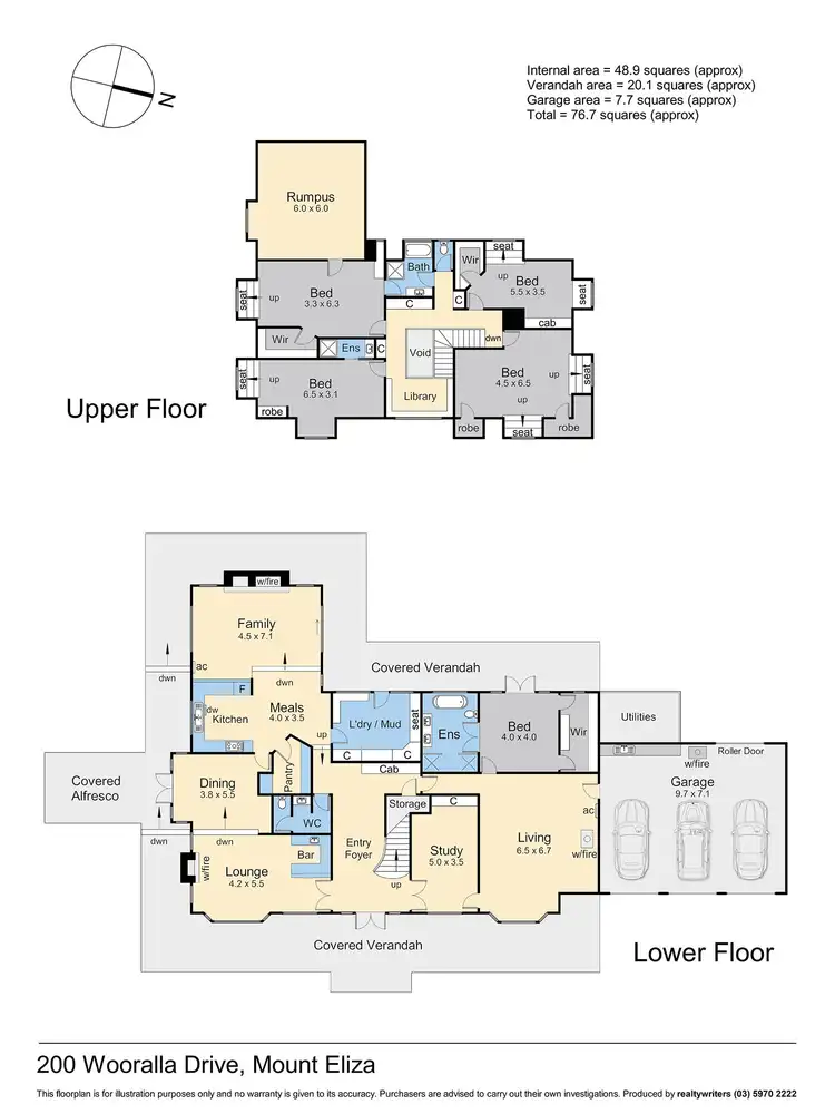Floorplan of Homely rural property listing, 200 Wooralla Drive, Mount Eliza VIC 3930