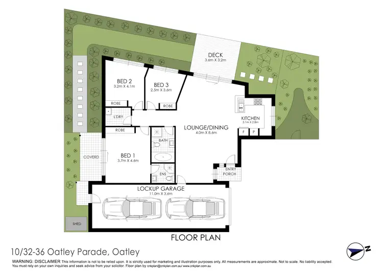 Floorplan of Homely villa listing, 10/32-36 Oatley Parade, Oatley NSW 2223