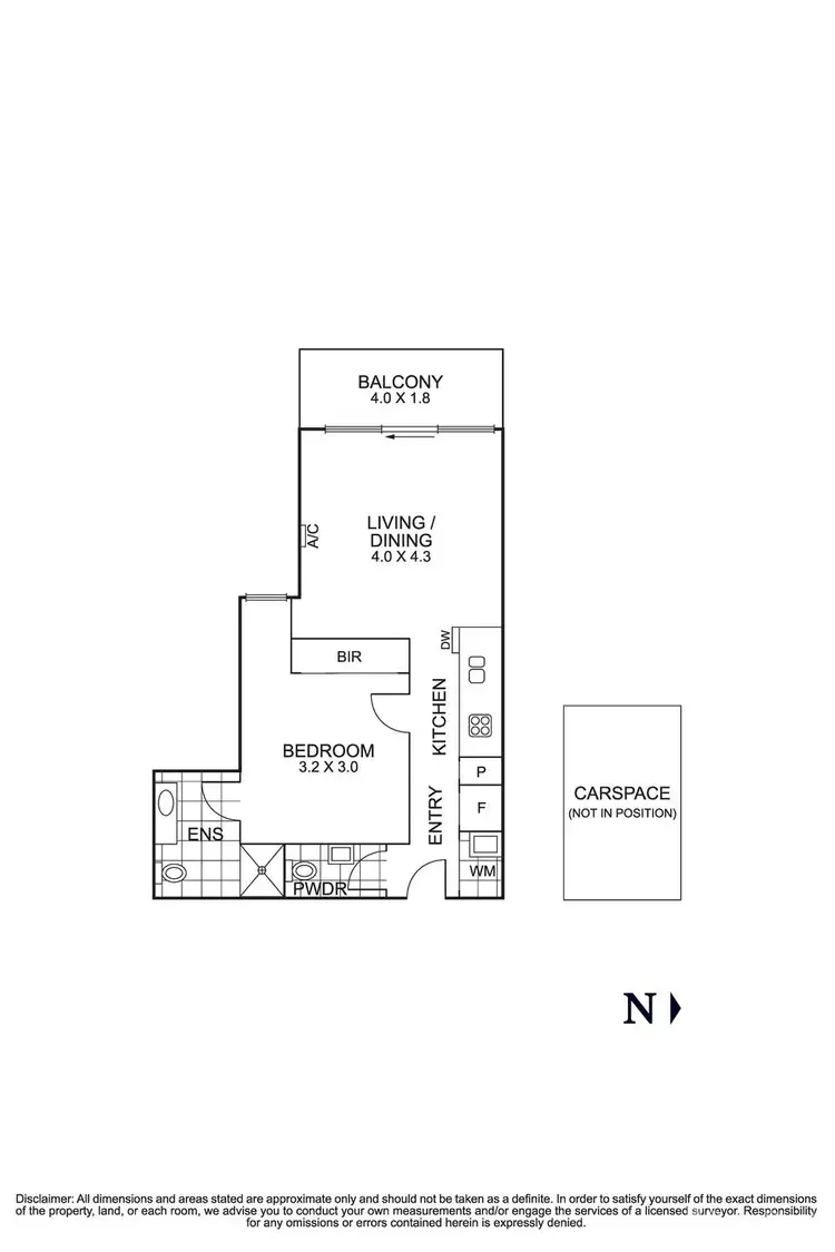 Floorplan of Homely apartment listing, 13/33 Queens Avenue, Doncaster VIC 3108