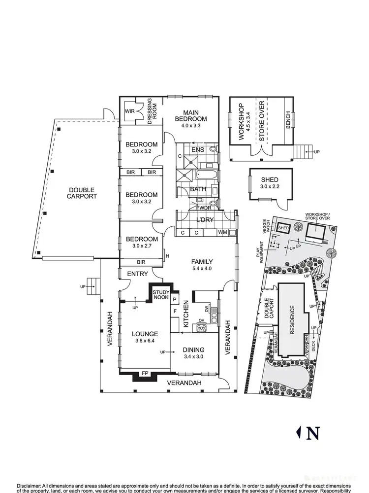 Floorplan of Homely house listing, 22 Coolabah Drive, Eltham VIC 3095