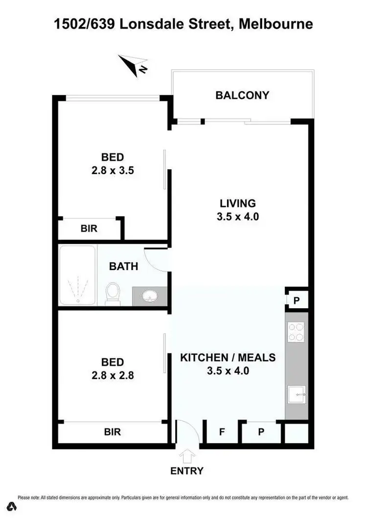 Floorplan of Homely apartment listing, Address available on request