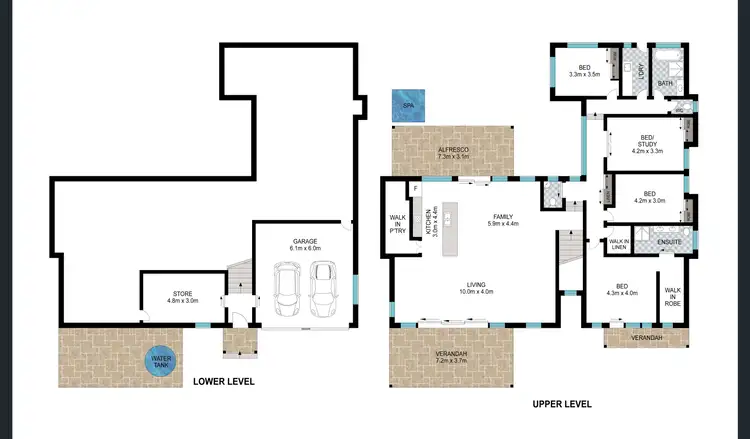 Floorplan of Homely house listing, 19 Admirals Circle, Lakewood NSW 2443