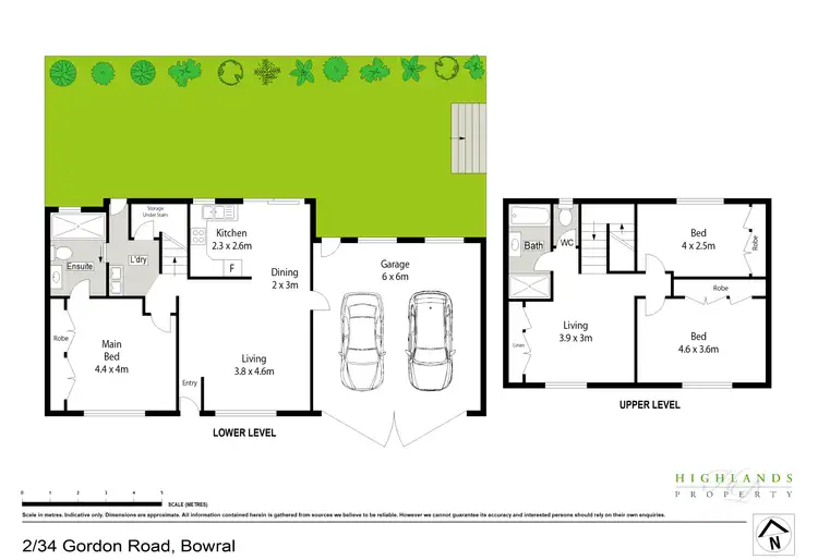Floorplan of Homely townhouse listing, 2/34 Gordon Road, Bowral NSW 2576