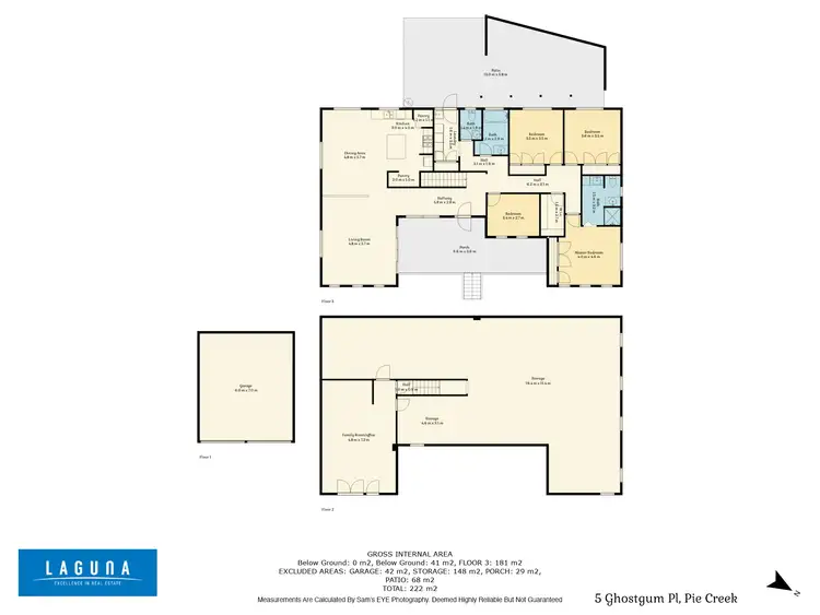 Floorplan of Homely house listing, 5 Ghostgum Place, Pie Creek QLD 4570