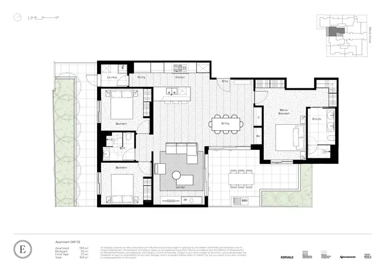 Floorplan of Homely apartment listing, 2/66 Black Street, Brighton VIC 3186