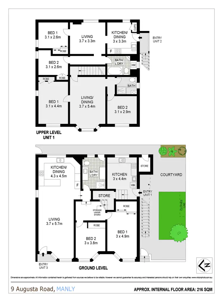 Floorplan of Homely house listing, 9 Augusta Road, Manly NSW 2095