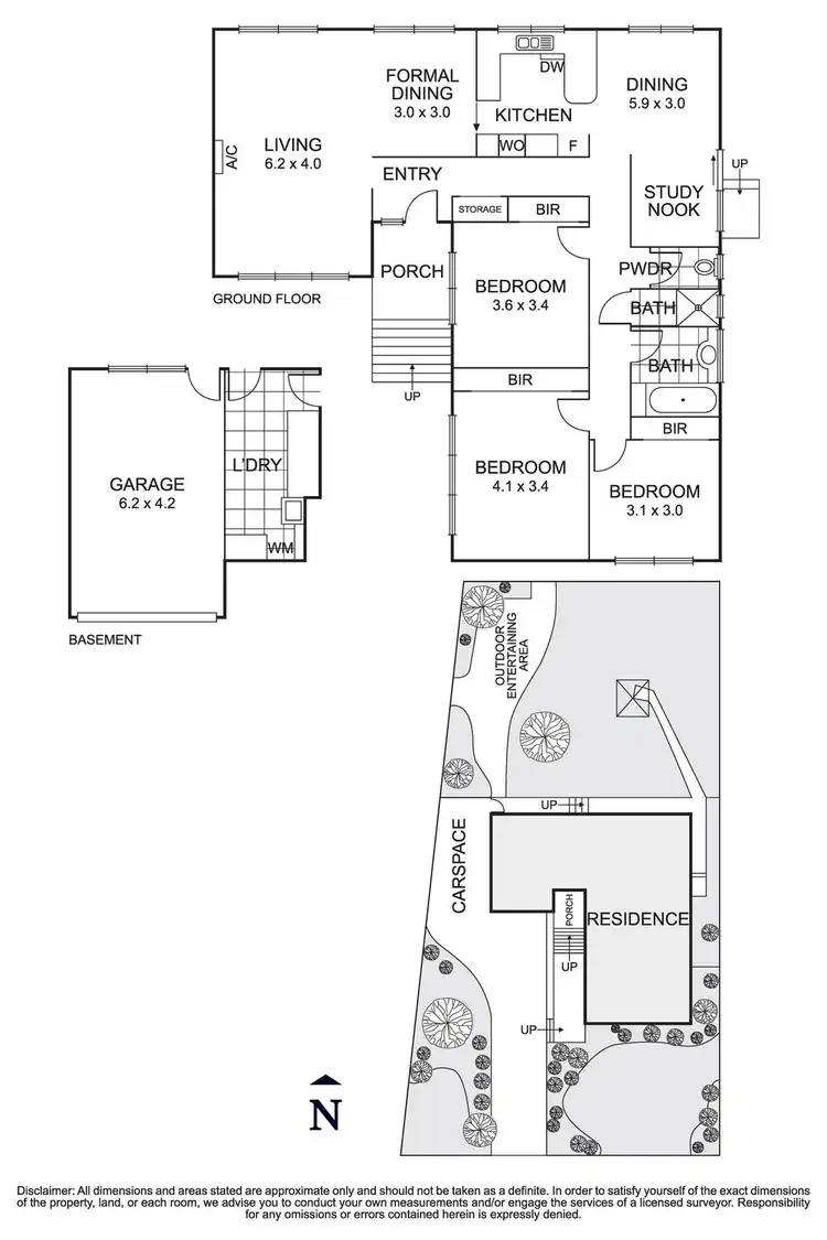 Floorplan of Homely house listing, 14 Thomas Street, Doncaster East VIC 3109