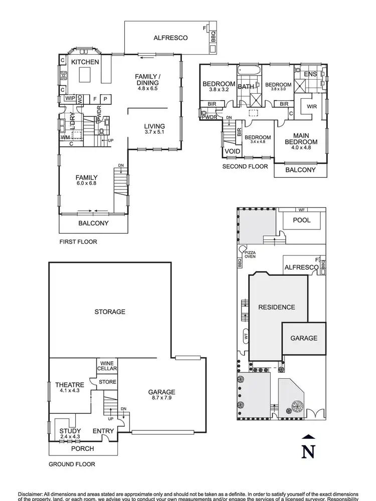 Floorplan of Homely house listing, 11 Greville Road, Rosanna VIC 3084