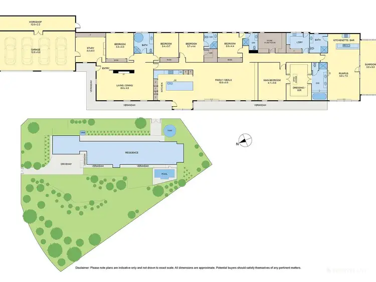 Floorplan of Homely house listing, 1 White Lodge Court, Donvale VIC 3111