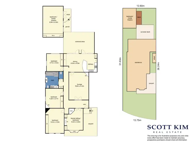 Floorplan of Homely house listing, 51 Canterbury Road, Canterbury VIC 3126
