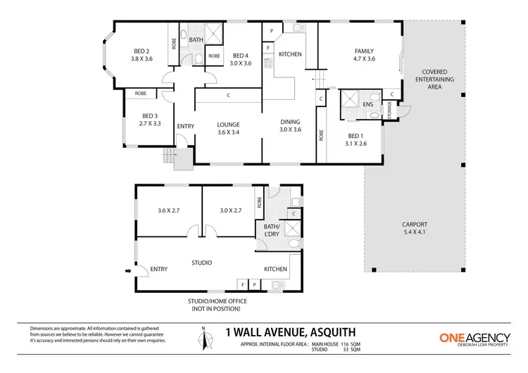 Floorplan of Homely house listing, 1 Wall Avenue, Asquith NSW 2077