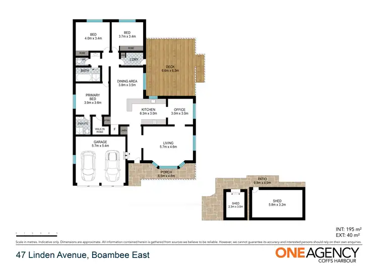 Floorplan of Homely house listing, 47 Linden Avenue, Boambee East NSW 2452