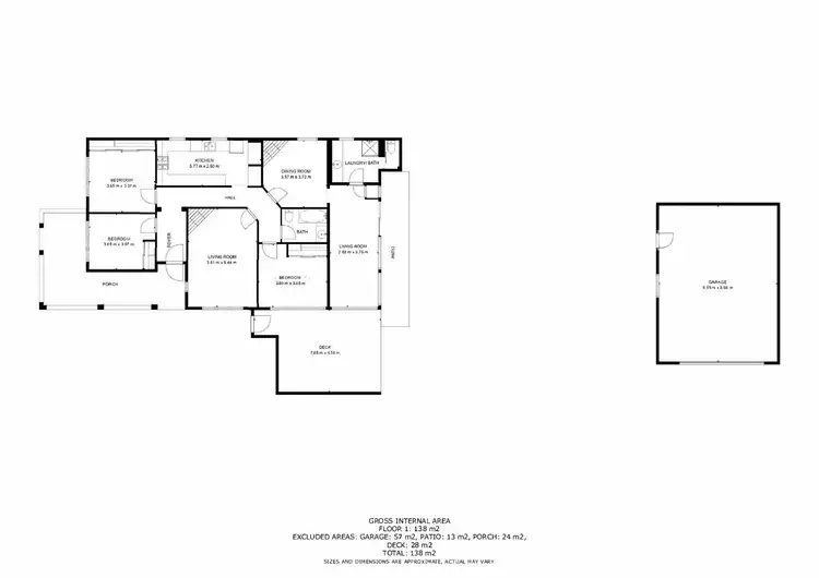 Floorplan of Homely house listing, 649 Jones Street, Albury NSW 2640