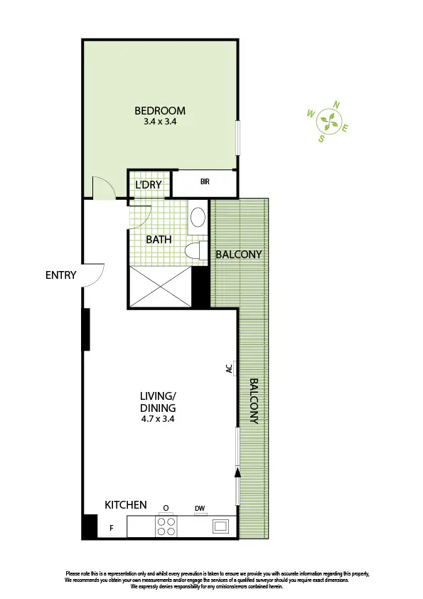 Floorplan of Homely apartment listing, 208/2A Clarence Street, Malvern East VIC 3145
