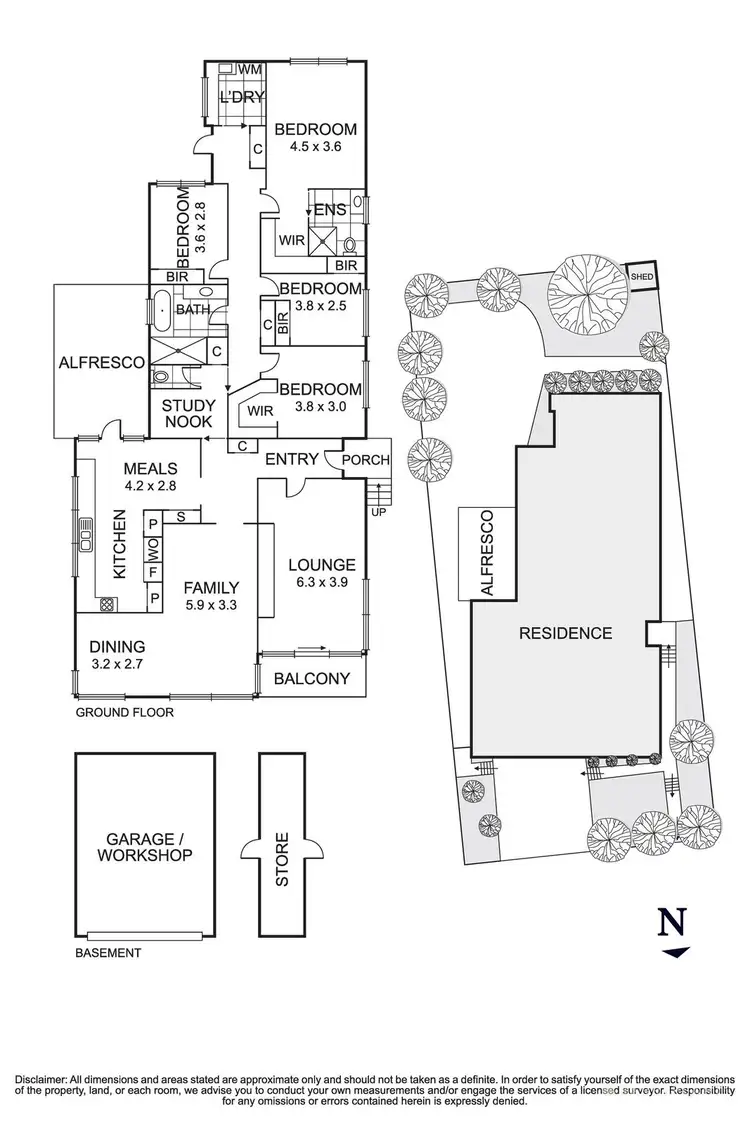 Floorplan of Homely house listing, 22 Stradmore Avenue, Templestowe VIC 3106