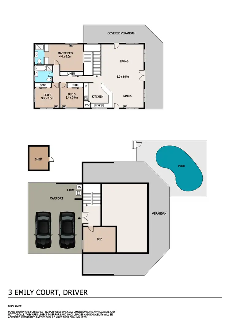 Floorplan of Homely house listing, 3 Emily Court, Driver NT 830