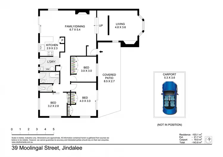 Floorplan of Homely house listing, 39 Moolingal Street, Jindalee QLD 4074
