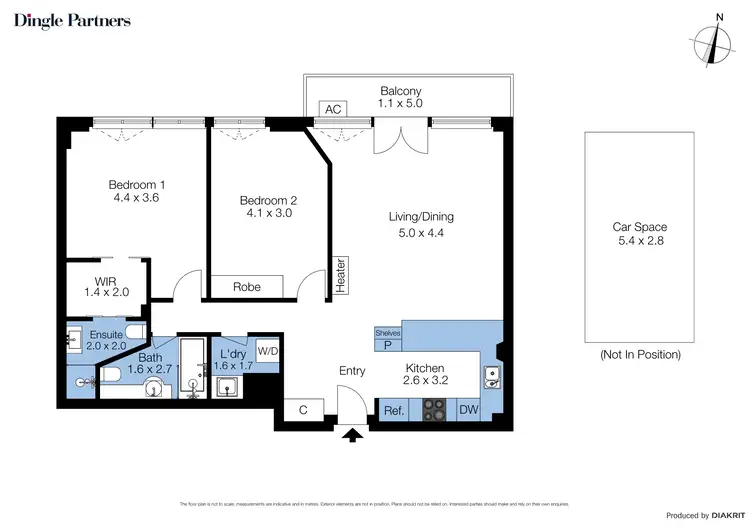 Floorplan of Homely apartment listing, 23/7 Drewery Lane, Melbourne VIC 3000