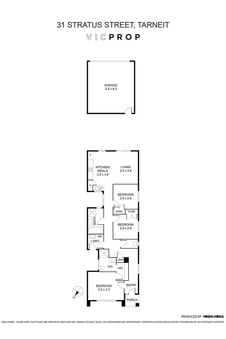 Floorplan of Homely house listing, 31 Stratus Street, Tarneit VIC 3029