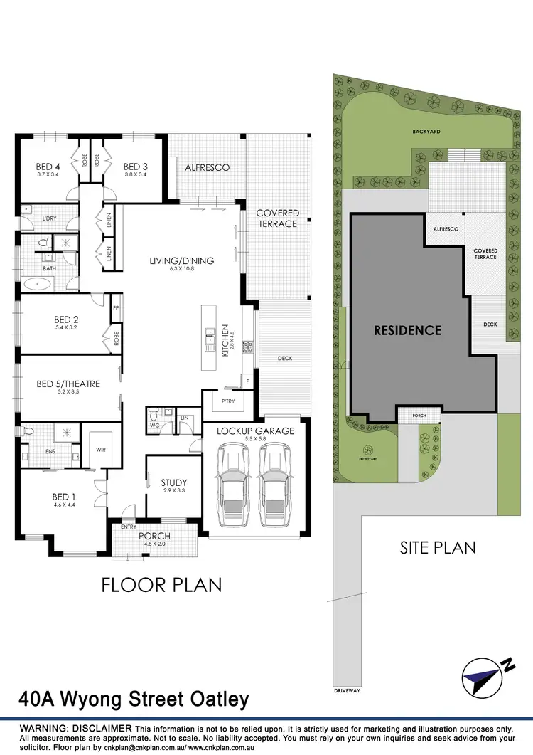 Floorplan of Homely house listing, 40A Wyong Street, Oatley NSW 2223