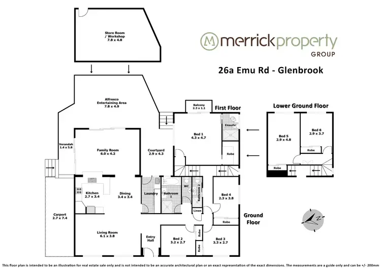 Floorplan of Homely house listing, 26A Emu Road, Glenbrook NSW 2773