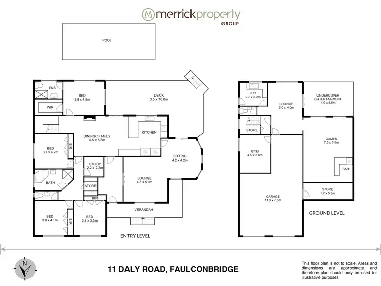 Floorplan of Homely house listing, 11 Daly Road, Faulconbridge NSW 2776