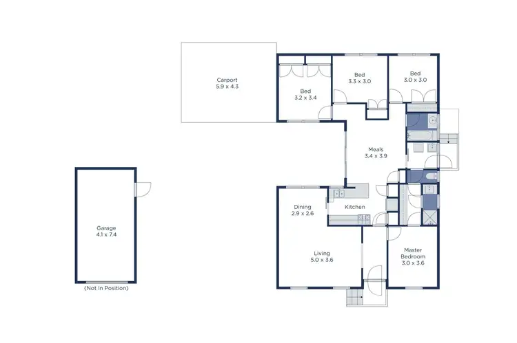 Floorplan of Homely house listing, 20 Northam Road, Wantirna VIC 3152