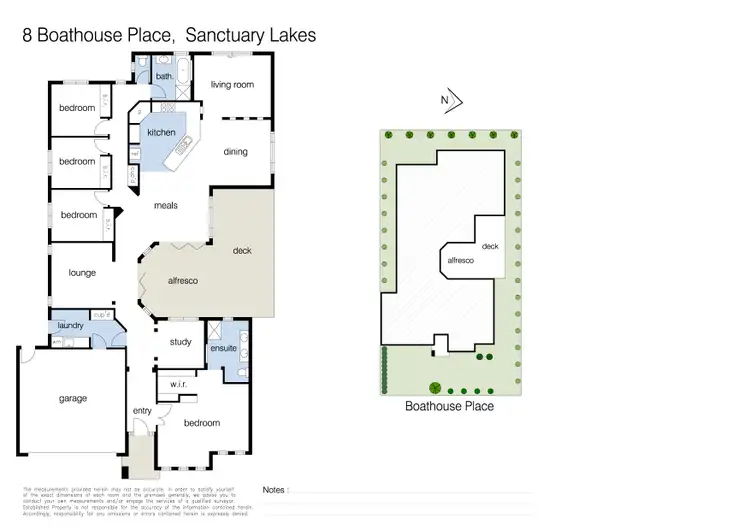 Floorplan of Homely house listing, 8 Boathouse Place, Sanctuary Lakes VIC 3030