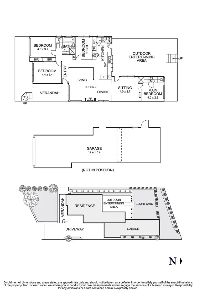 Floorplan of Homely house listing, 4 Aurum Crescent, Ringwood North VIC 3134