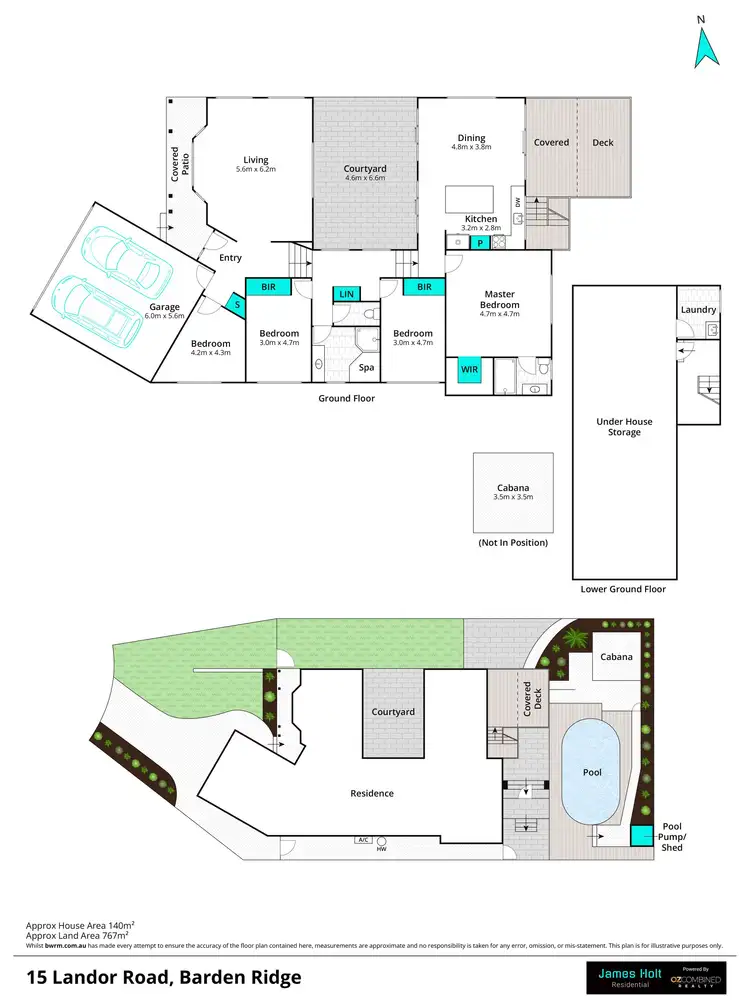 Floorplan of Homely house listing, 15 Landor Road, Barden Ridge NSW 2234