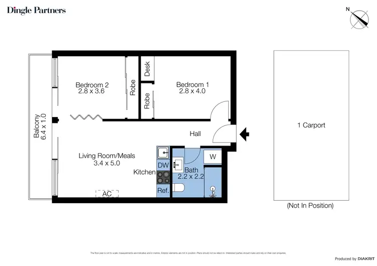 Floorplan of Homely apartment listing, 1410/31 Abeckett Street, Melbourne VIC 3000
