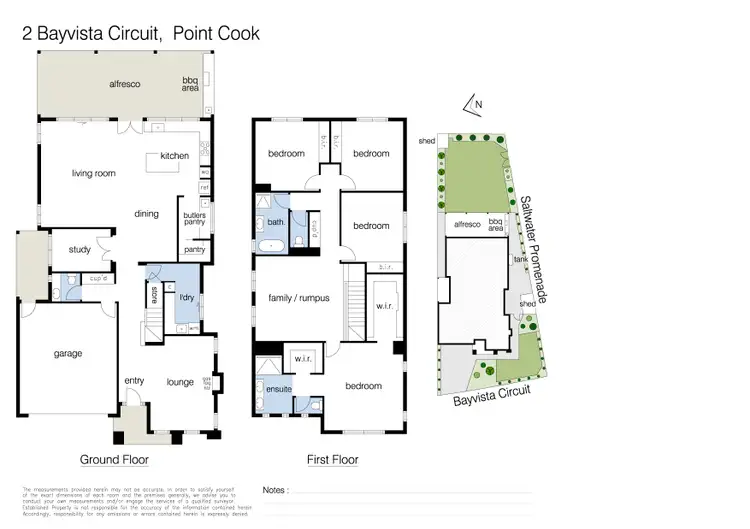 Floorplan of Homely house listing, 2 Bayvista Circuit, Point Cook VIC 3030