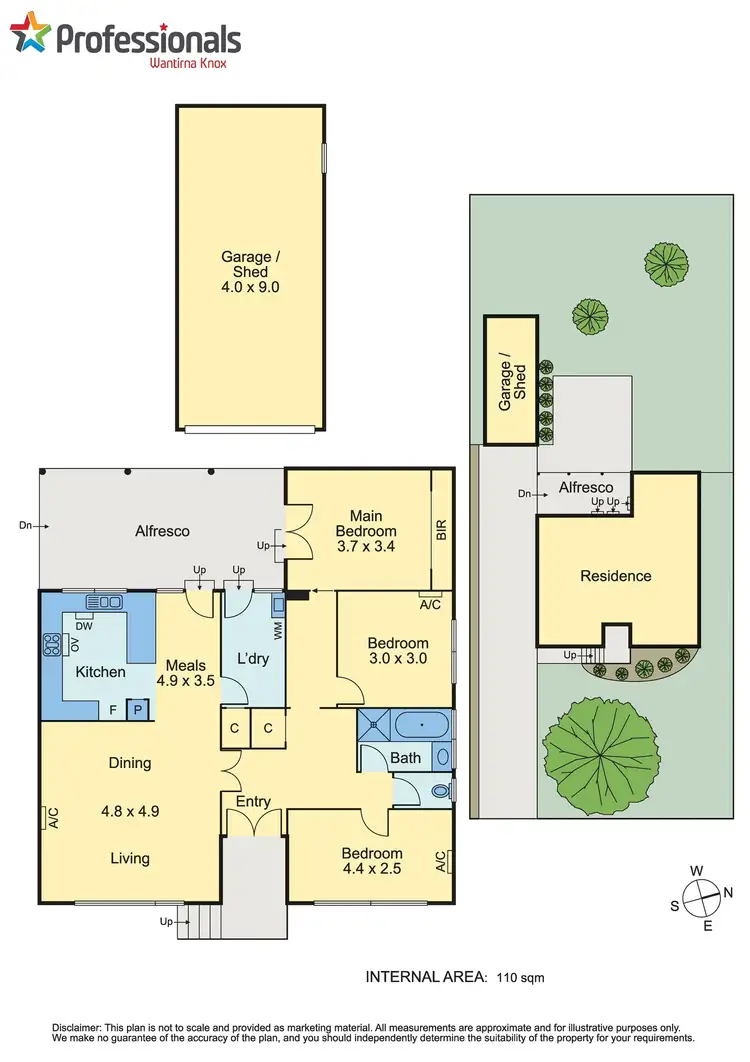 Floorplan of Homely house listing, 280 Colchester Road, Bayswater North VIC 3153