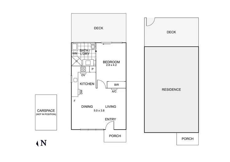 Floorplan of Homely unit listing, 8/9 Barry Street, Mentone VIC 3194