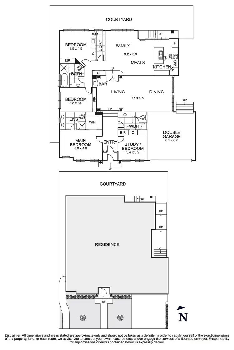 Floorplan of Homely house listing, 6 Forest Place, Templestowe VIC 3106