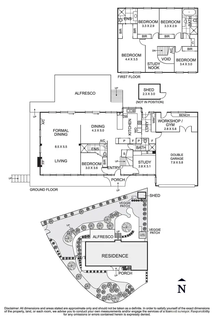 Floorplan of Homely house listing, 1 Regina Court, Eltham VIC 3095