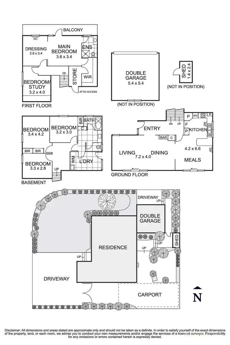 Floorplan of Homely house listing, 26 Melaleuca Avenue, Templestowe Lower VIC 3107