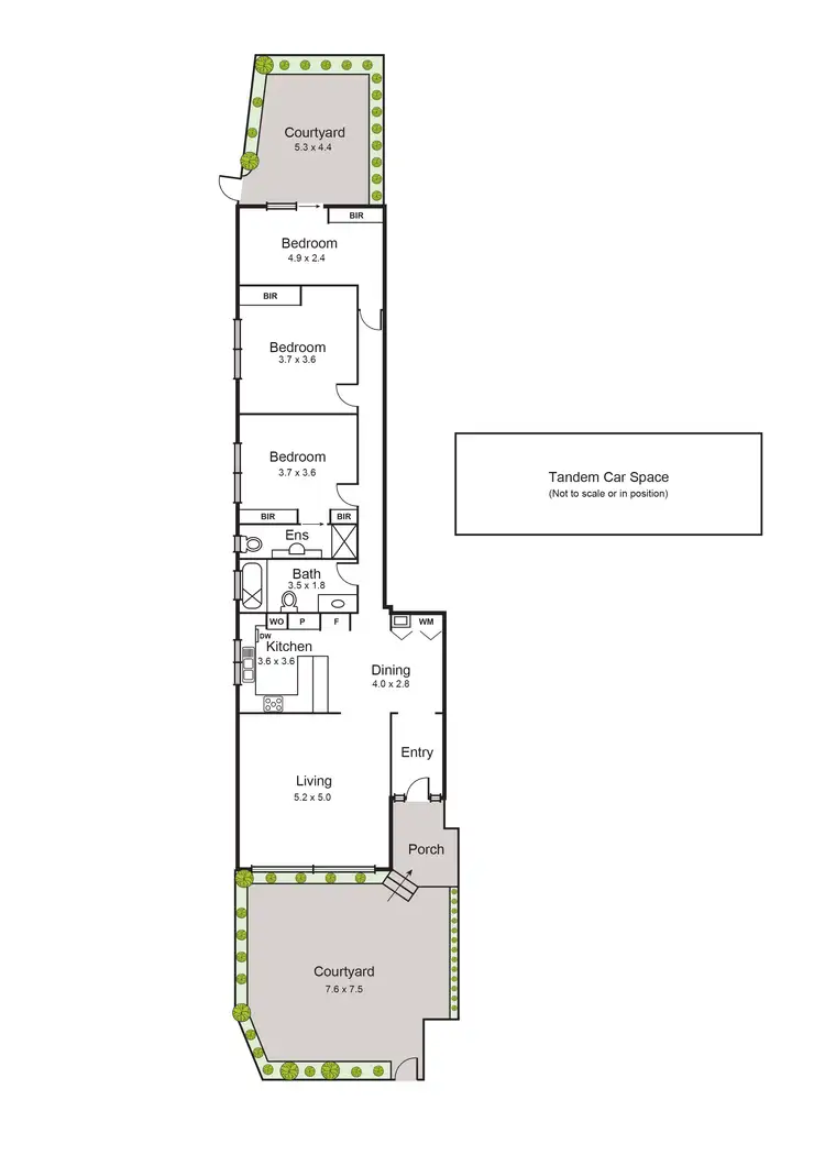 Floorplan of Homely unit listing, 1/11 Hartington Street, Elsternwick VIC 3185