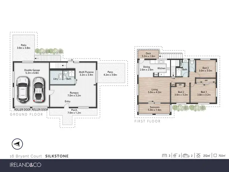 Floorplan of Homely house listing, 16 Bryant Court, Silkstone QLD 4304