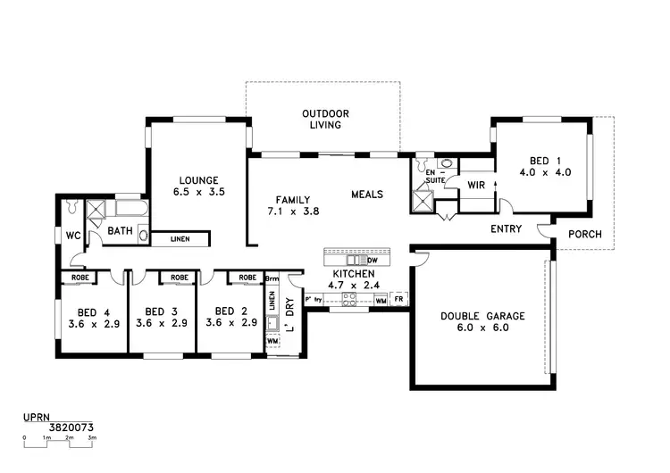 Floorplan of Homely house listing, Address available on request