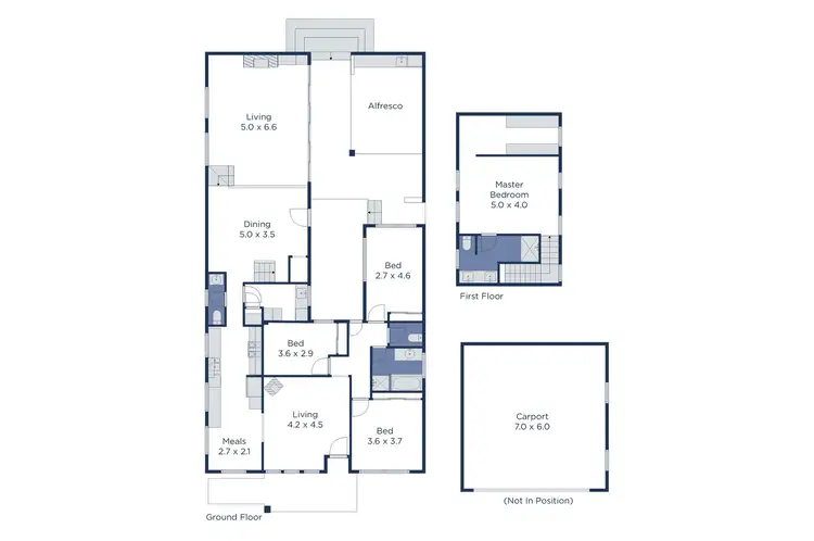 Floorplan of Homely house listing, 37 Lynn Drive, Ferntree Gully VIC 3156