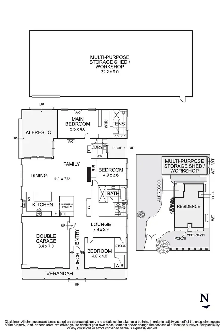 Floorplan of Homely house listing, 2064 Donnybrook Road, Yan Yean VIC 3755