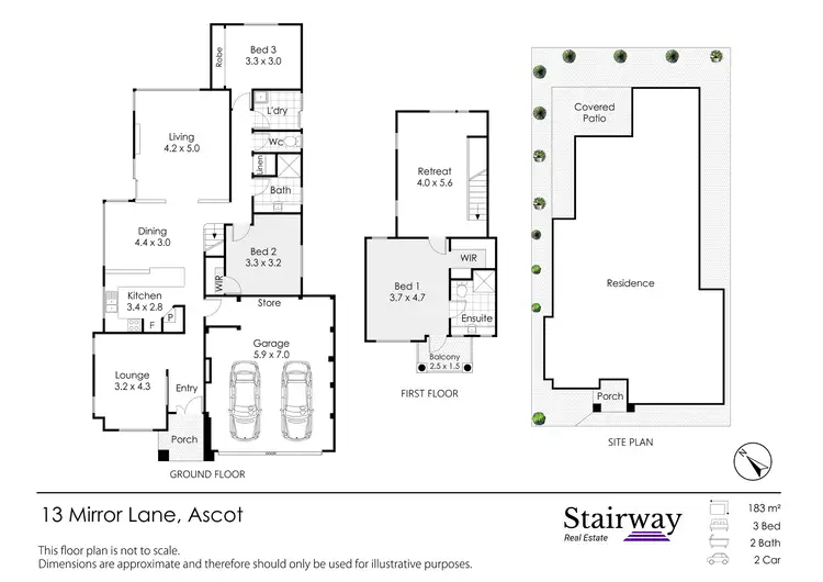 Floorplan of Homely house listing, 13 Mirror Lane, Ascot WA 6104