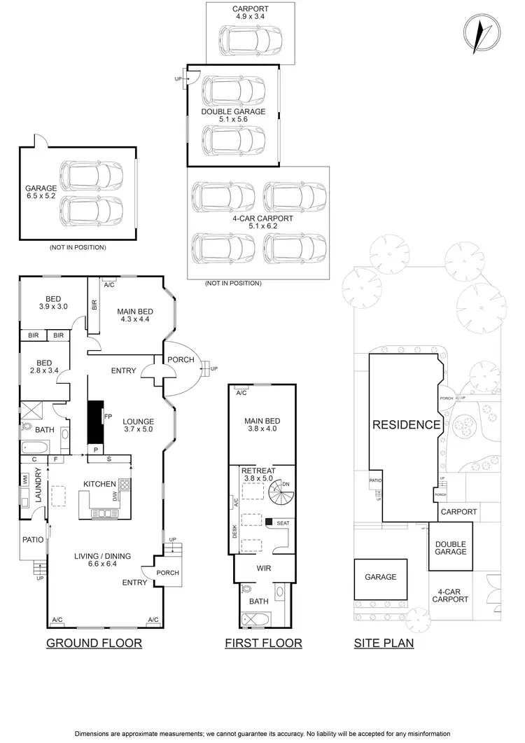 Floorplan of Homely house listing, 35 Grandview Road, Chadstone VIC 3148