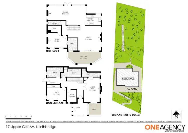 Floorplan of Homely house listing, 17 Upper Cliff Avenue, Northbridge NSW 2063
