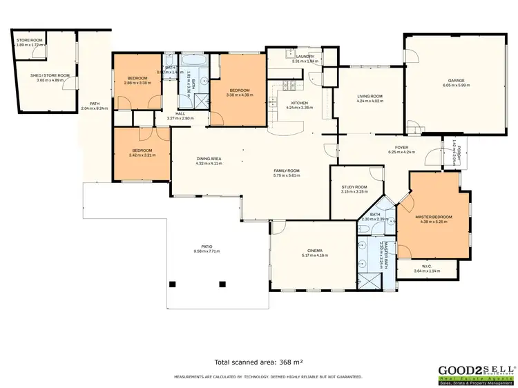 Floorplan of Homely house listing, 5 Heather Gardens, Halls Head WA 6210