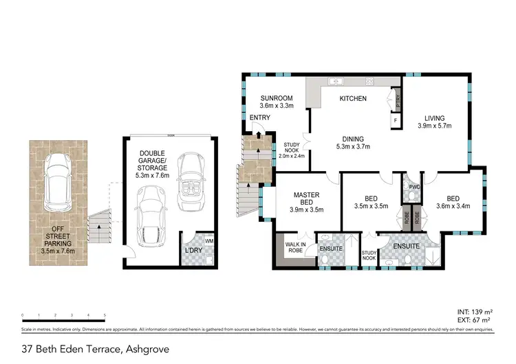 Floorplan of Homely house listing, 37 Beth Eden Terrace, Ashgrove QLD 4060